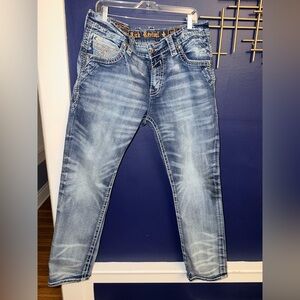 Men’s Rock Revival Jeans Size 38X32